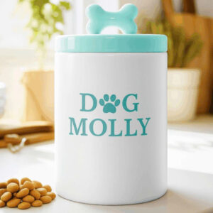 Pet treat jar