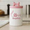 Pet treat jar